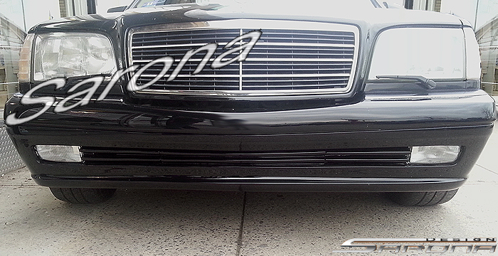 Custom Mercedes S Class  Sedan Front Bumper (1992 - 1994) - $490.00 (Part #MB-140-FB)